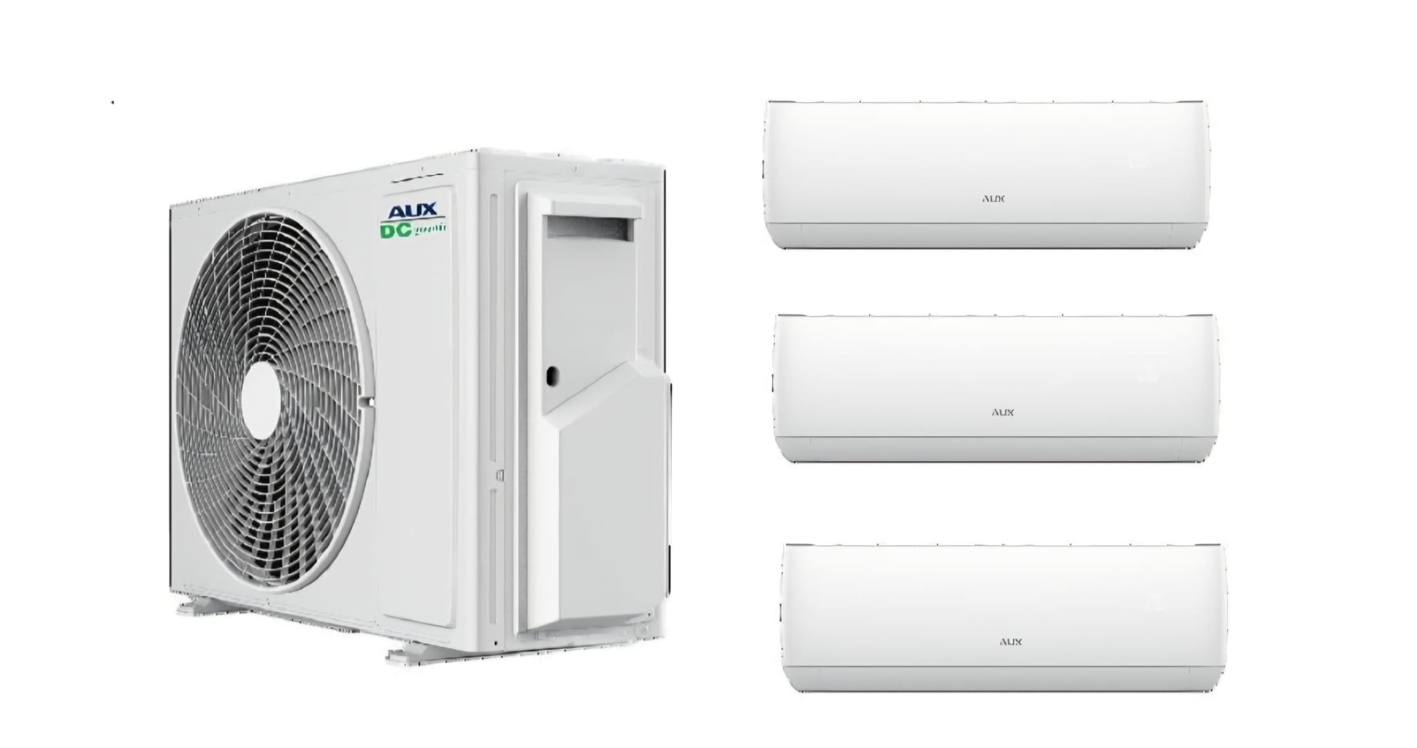 Climatiseur Multi-Split Inverter – 3 Unités Intérieures + 1 Unité Extérieure